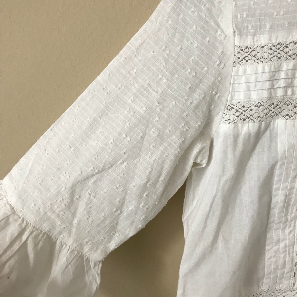 Zara Ruffled Sleeve Top - Picture 6 of 8